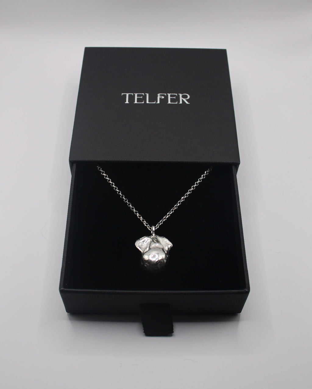 Silver Baroque Pearl Pendant (Design 3)
