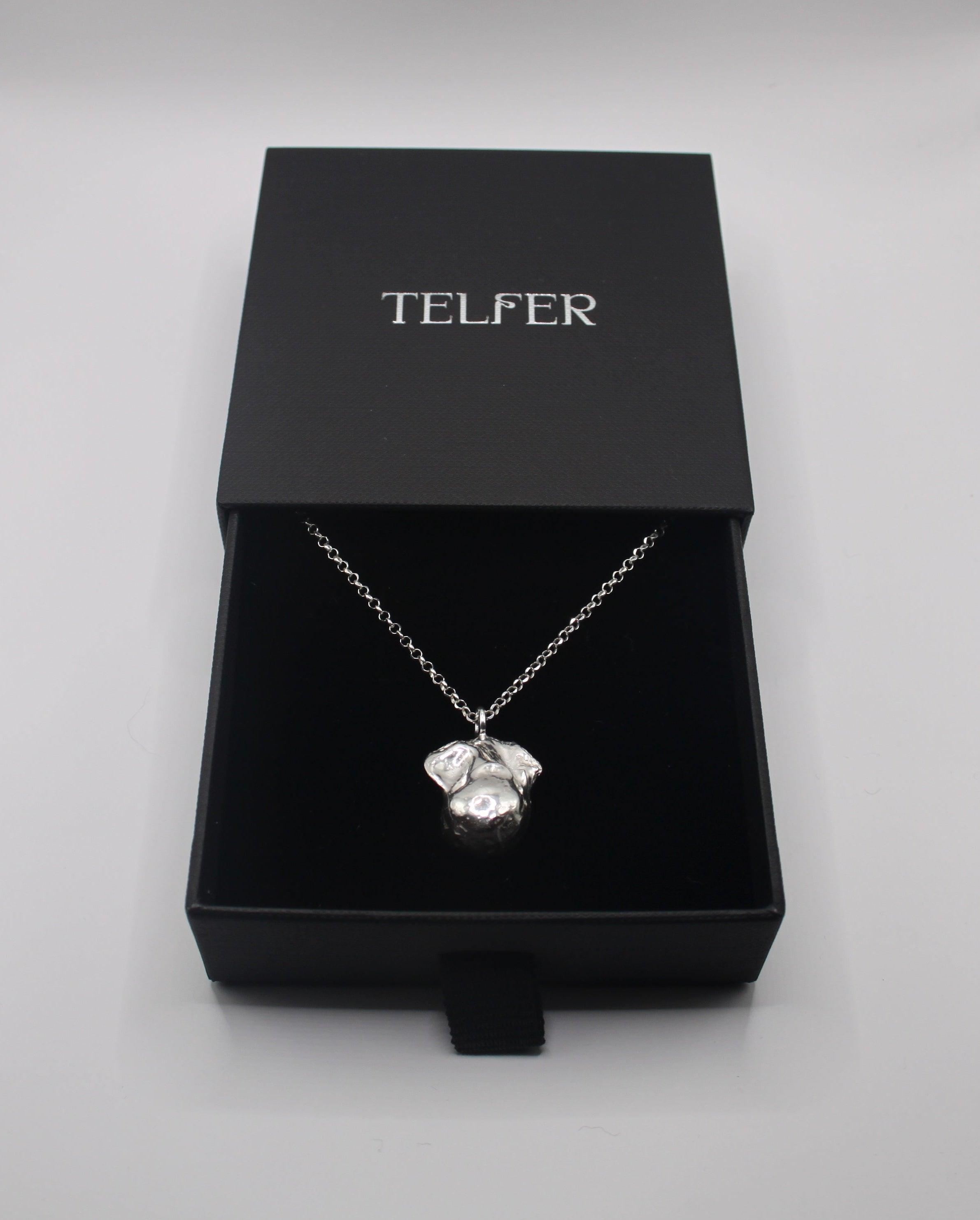 Silver Baroque Pearl Pendant (Design 3)