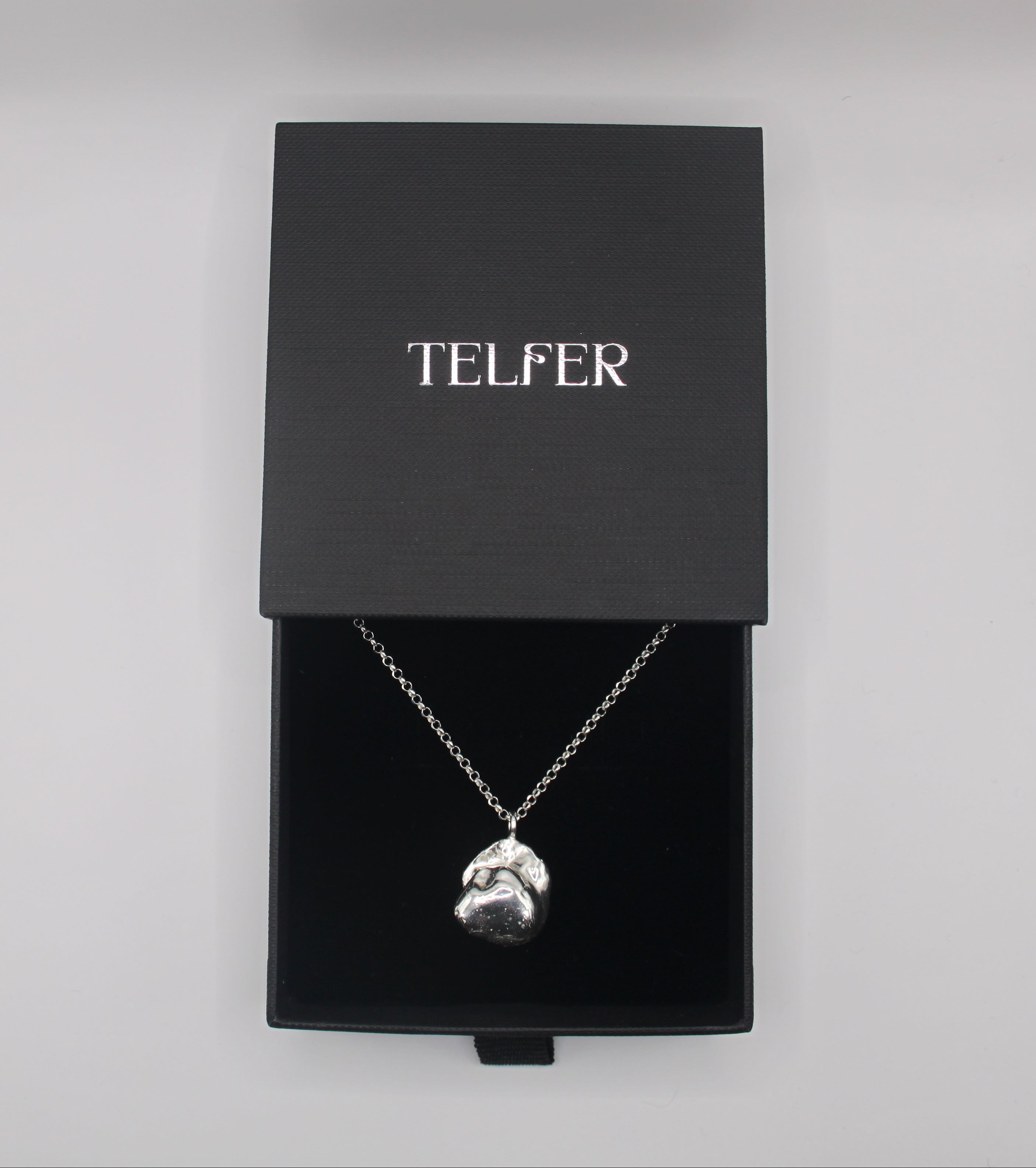 Silver Baroque Pearl Pendant (Design 2)