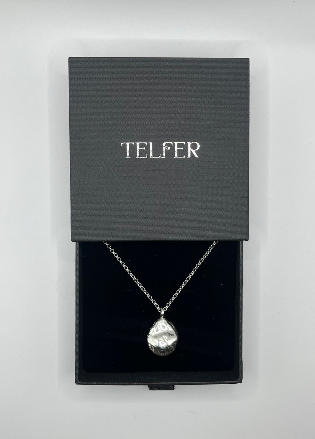 Silver Baroque Pearl Pendant (Design 4)