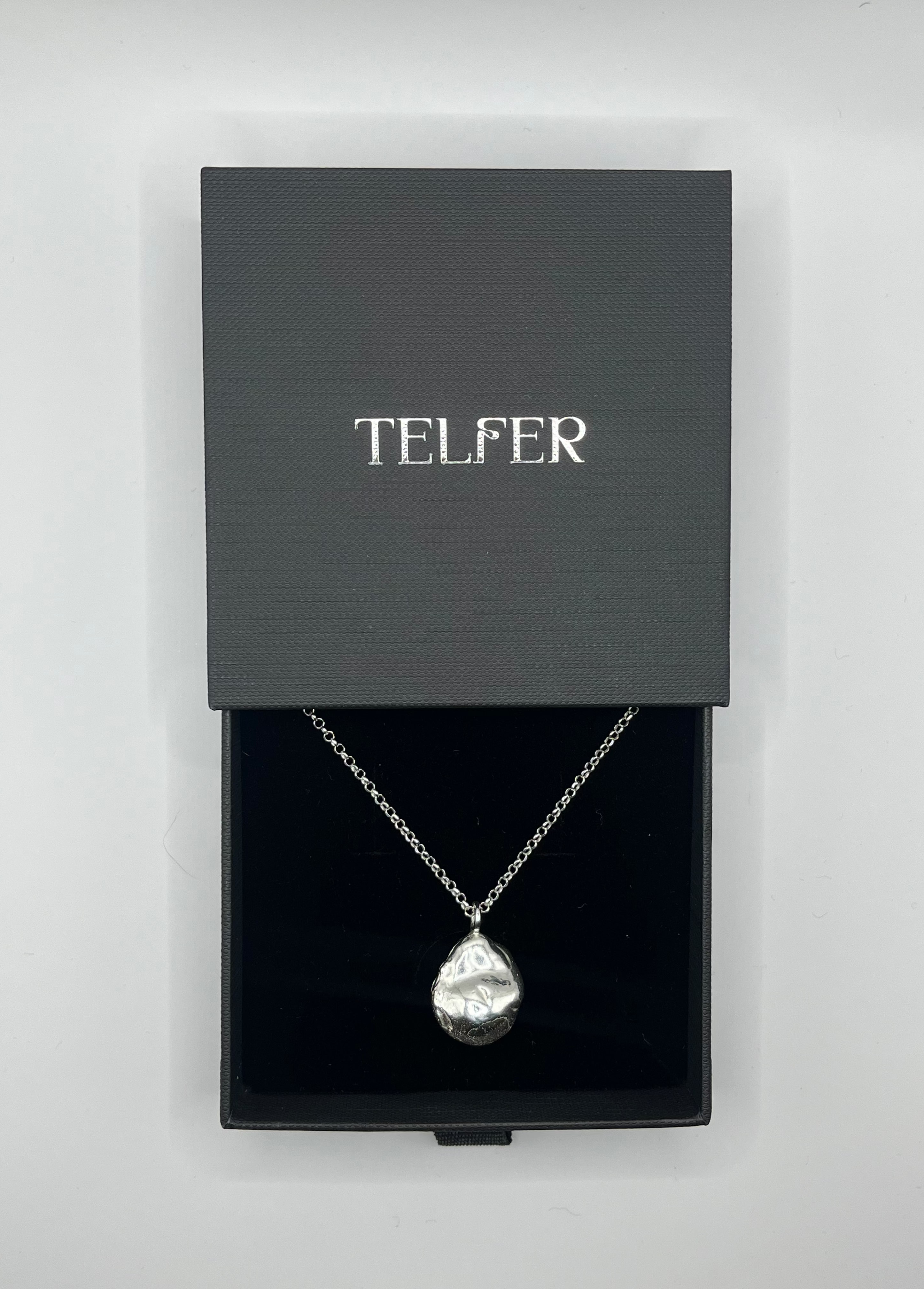 Silver Baroque Pearl Pendant (Design 4)